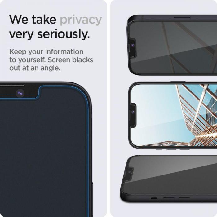Bild 5, Spigen Spigen iPhone 14 Plus / 13 Pro Max 2-PACK 