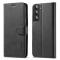 LC.IMEEKE LC.IMEEKE Samsung Galaxy S22 Plus Fodral Läder Svart