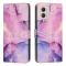  Motorola Moto G13 / G23 / G53 5G Fodral Marmor Textur Lila