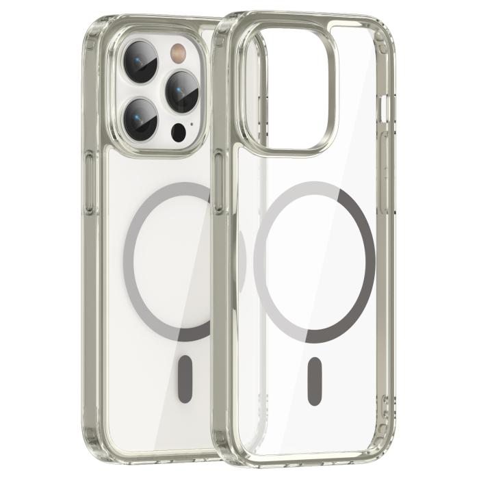 Bild 2, ColorPop ColorPop iPhone 14 Pro Skal CH MagSafe Transparent/Titanium