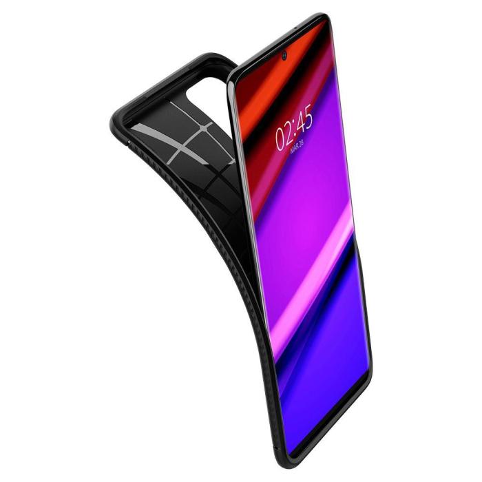 Bild 4, Spigen Samsung Galaxy S20 Plus - Spigen Rugged Armor - Matt Svart