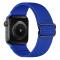  Nylon Armband Justerbart Apple Watch 42/44/45/46/49 mm Blå