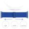  Nylon Armband Justerbart Apple Watch 42/44/45/46/49 mm Blå