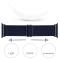  Nylon Armband Justerbart Apple Watch 42/44/45/46/49 mm Mörk Blå