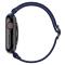  Nylon Armband Justerbart Apple Watch 42/44/45/46/49 mm Mörk Blå