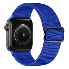  Nylon Armband Justerbart Apple Watch 42/44/45/46/49 mm Bl&aring;