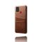  Samsung Galaxy A21s - Skal med Kortfack - Brun