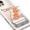 GKK GKK iPhone 16 Pro Skal Med Strap Transparent / Silver