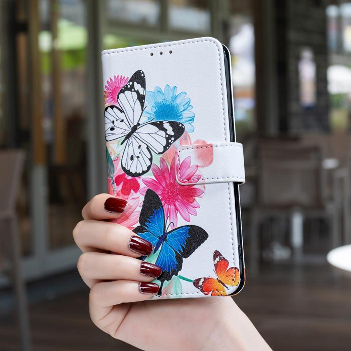 Bild 5,  Xiaomi 17T Pro Fodral Läder Fjärilar/Blommor