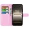  OnePlus Nord 5 5G Fodral Litchi Läder Ljus Rosa