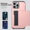  iPhone 16 Pro Max Skal Hybrid Kortfack Röd