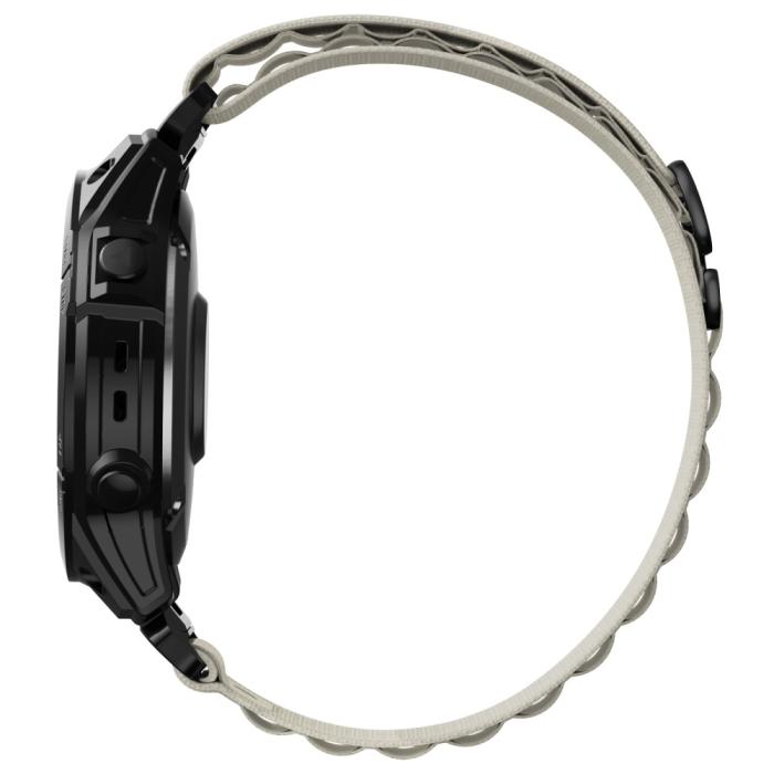 Bild 4,  Klockarmband 26 mm Justerbart Nylon Vit