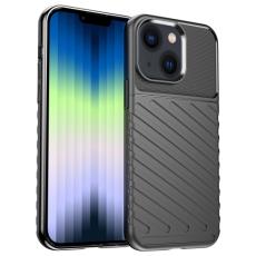  iPhone 14 Plus Skal Twill Textur Svart