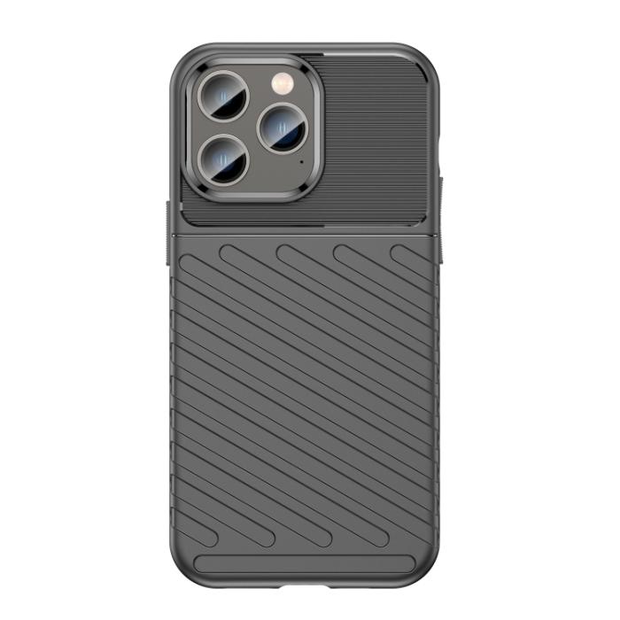 Bild 2,  iPhone 14 Plus Skal Twill Textur Svart
