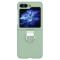  Galaxy Z Flip 6 / 7 FE Skal Skin Touch Ringhållare Grön