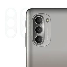  Motorola Moto G51 2-PACK Linsskydd H&auml;rdat Glas