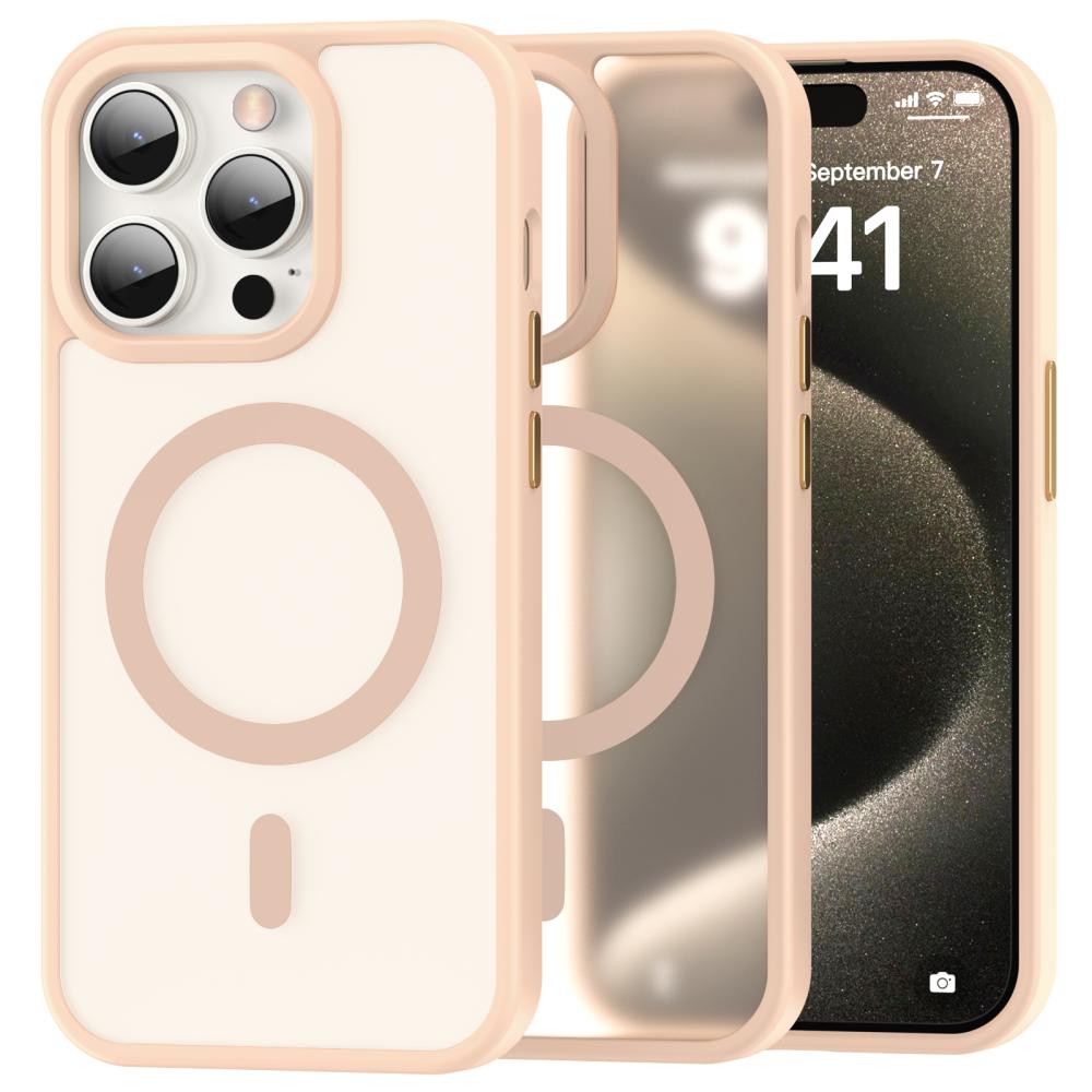 ColorPop ColorPop iPhone 15 Pro Max Skal CH MagSafe Matt Rosa