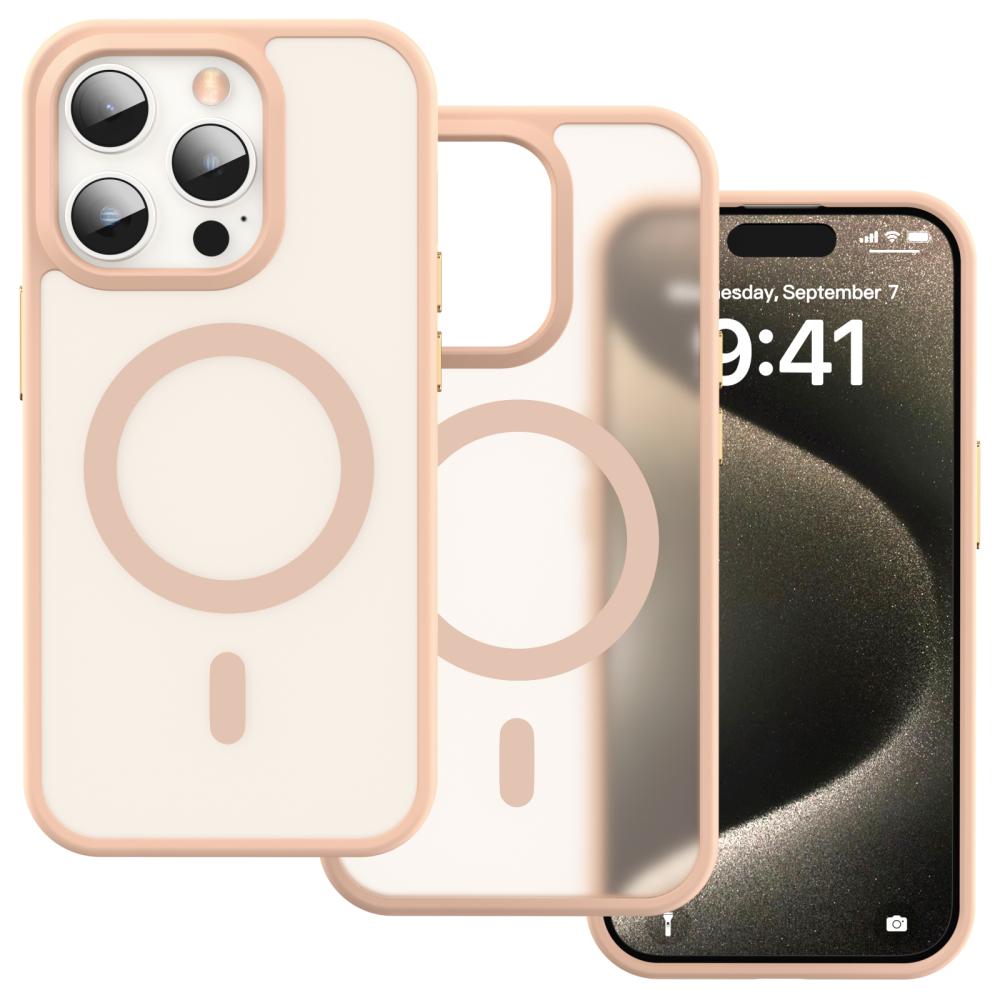 ColorPop ColorPop iPhone 15 Pro Max Skal CH MagSafe Matt Rosa