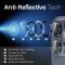 NORTHJO NORTHJO iPhone 15 Pro/Pro Max/14 Pro/Pro Max Linsskydd Strass 2-PACK Blå