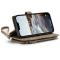 CASEME CASEME iPhone 15 Plus Multifunktionellt Fodral Brun