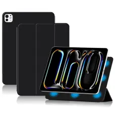  iPad Pro 11 2025/2024 2in1 Magnetiskt Fodral Svart