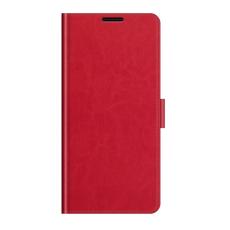  OnePlus 7 Fodral L&auml;der - R&ouml;d