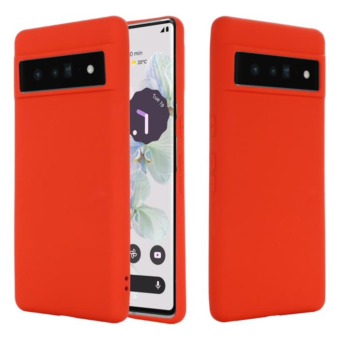 Bild 2,  Google Pixel 7 Skal Liquid Silikon Röd