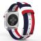  Nylon Armband Med Vertikal Design Apple Watch 42/41/40/38 mm