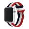  Nylon Armband Med Vertikal Design Apple Watch 42/44/45/46/49 mm