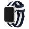  Nylon Armband Med Vertikal Design Apple Watch 42/44/45/46/49 mm