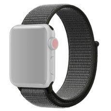  Nylon Loop Armband Justerbart Apple Watch 42/41/40/38 mm - M&ouml;rk Gr&ouml;n