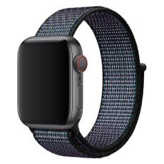  Nylon Armband Med Kardborreband F&auml;ste Apple Watch 42/44/45/46/49 mm