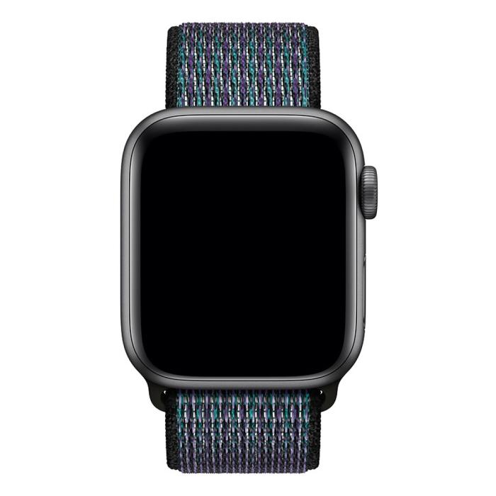 Bild 2,  Nylon Armband Med Kardborreband Fäste Apple Watch 42/44/45/46/49 mm