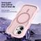  iPhone 16 Plus Skal MagSafe Wavy Matt Rosa
