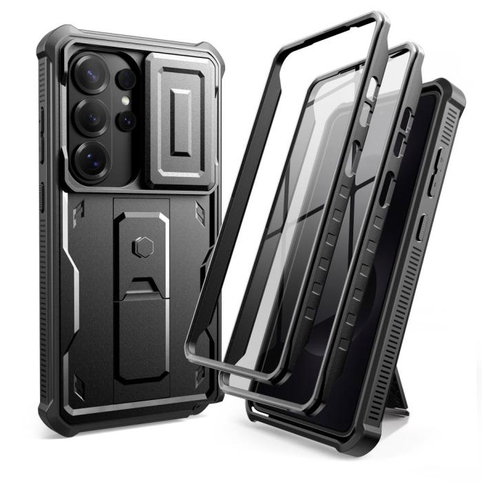 Bild 2, Tech-Protect Tech-Protect Galaxy S26 Ultra 2-SET Skal Kevlar Cam+ Svart