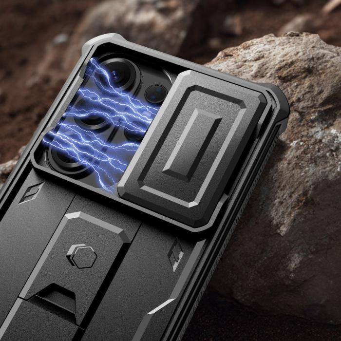 Bild 3, Tech-Protect Tech-Protect Galaxy S26 Ultra 2-SET Skal Kevlar Cam+ Svart