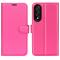  OnePlus Nord 5 5G Fodral Litchi Läder Rosa