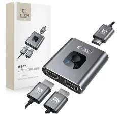 Tech-Protect Tech-Protect 2in1 4K 60Hz HDMI Adapter Gr&aring;