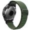  Klockarmband 26 mm Justerbart Nylon Grön