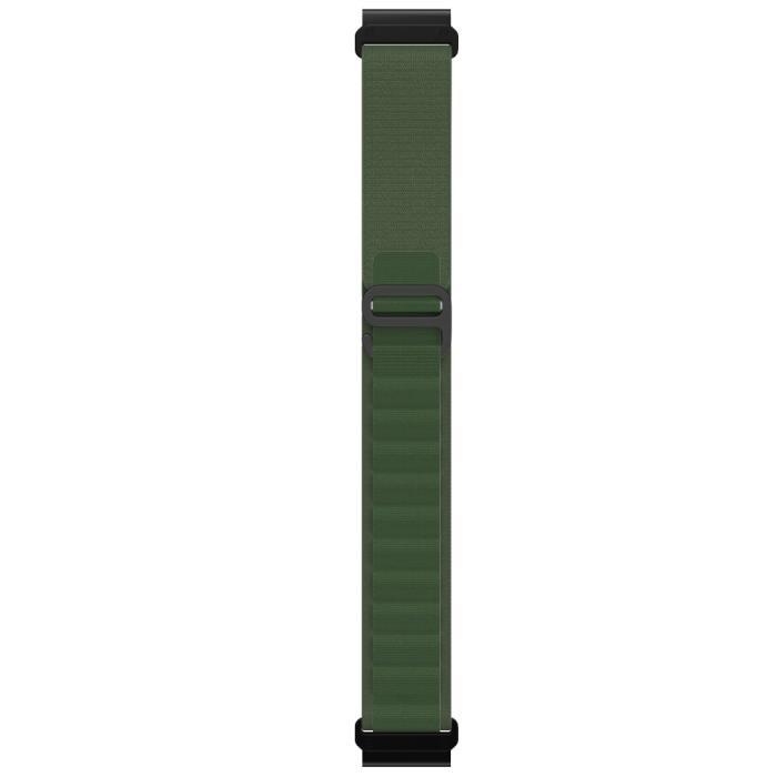 Bild 2,  Klockarmband 26 mm Justerbart Nylon Grön