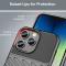  iPhone 14 Plus Skal Twill Textur Svart