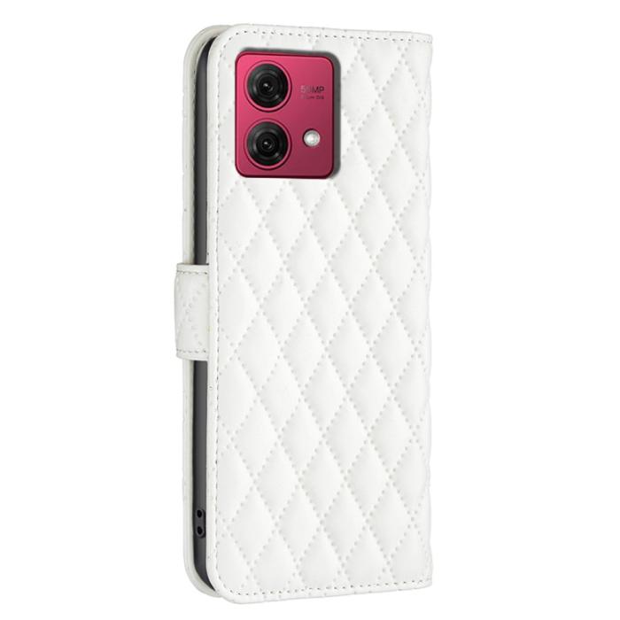 Bild 5,  Motorola Moto G84 5G Fodral Diamond Vit