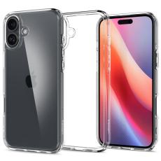 Spigen Spigen iPhone 16 Skal Ultra Hybrid Crystal Clear
