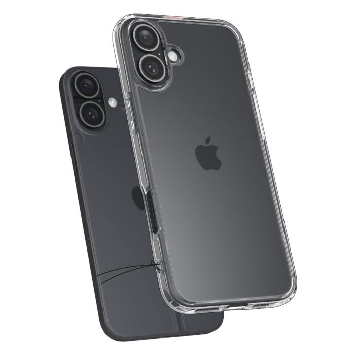 Bild 4, Spigen Spigen iPhone 16 Skal Ultra Hybrid Crystal Clear