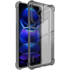 IMAK IMAK Xiaomi Redmi Note 12 Pro 5G Skal Shockproof TPU Tonad Svart