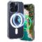  iPhone 16 Pro Skal MagSafe Akryl/TPU Transparent