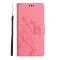  Google Pixel 10a Fodral Med Blommigt Tryck Rosa