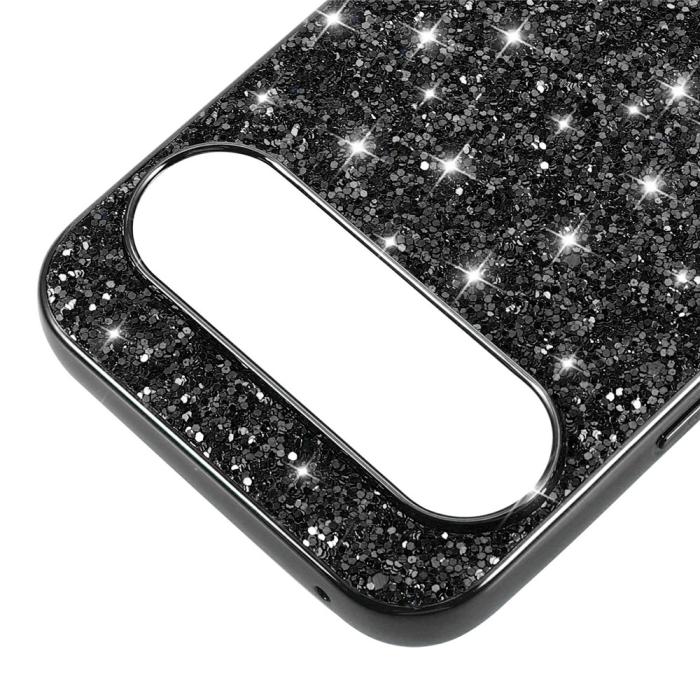 Bild 4,  Google Pixel 10 / 10 Pro Skal Glitter Hybrid Svart