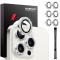 NORTHJO NORTHJO iPhone 15 Pro/Pro Max/14 Pro/Pro Max Linsskydd Strass 2-PACK