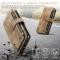 CASEME CASEME iPhone 15 Plus Multifunktionellt Fodral Brun